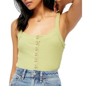 •Free People Bridgette Tank Top•